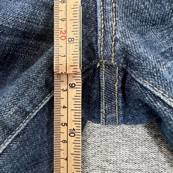 Seven7 Jeans Women 32 Blue Cropped Medium Wash Mid Rise Denim Cotton Casual - Picture 8 of 16